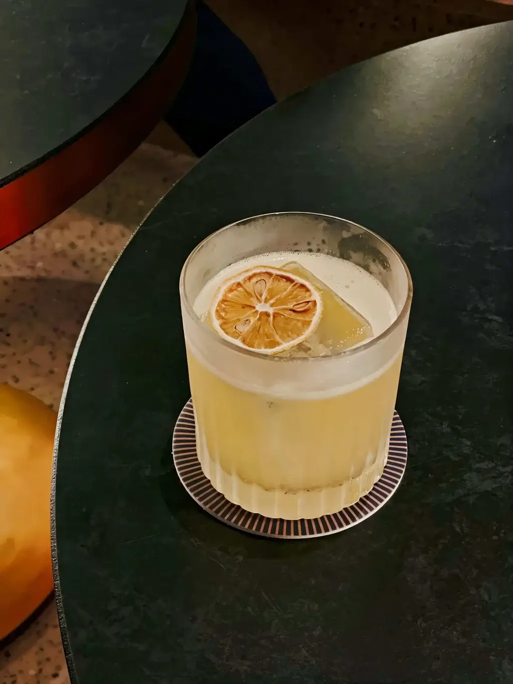 the marlow a drink in a glass